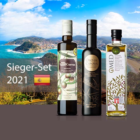 3er Paket beste Spanische Olivenöle 2021