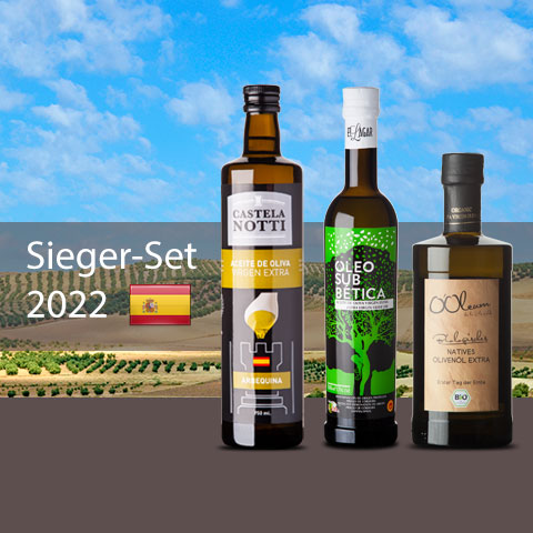3er Paket beste Spanische Olivenöle 2022