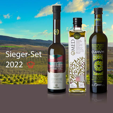 Feinschmecker Olivenöltest 2022 - Sieger Paket Spanien 